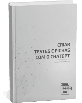 Livro e-book Criar Testes com o ChatGPT