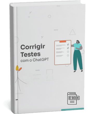 Livro e-book Corrigir testes com o ChatGPT