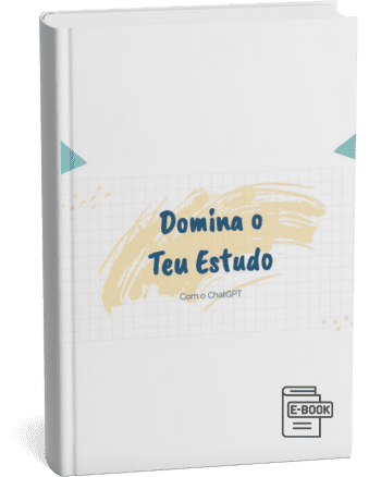 Livro e-book Domina o teu estudo com oChatGPT estudar melhor